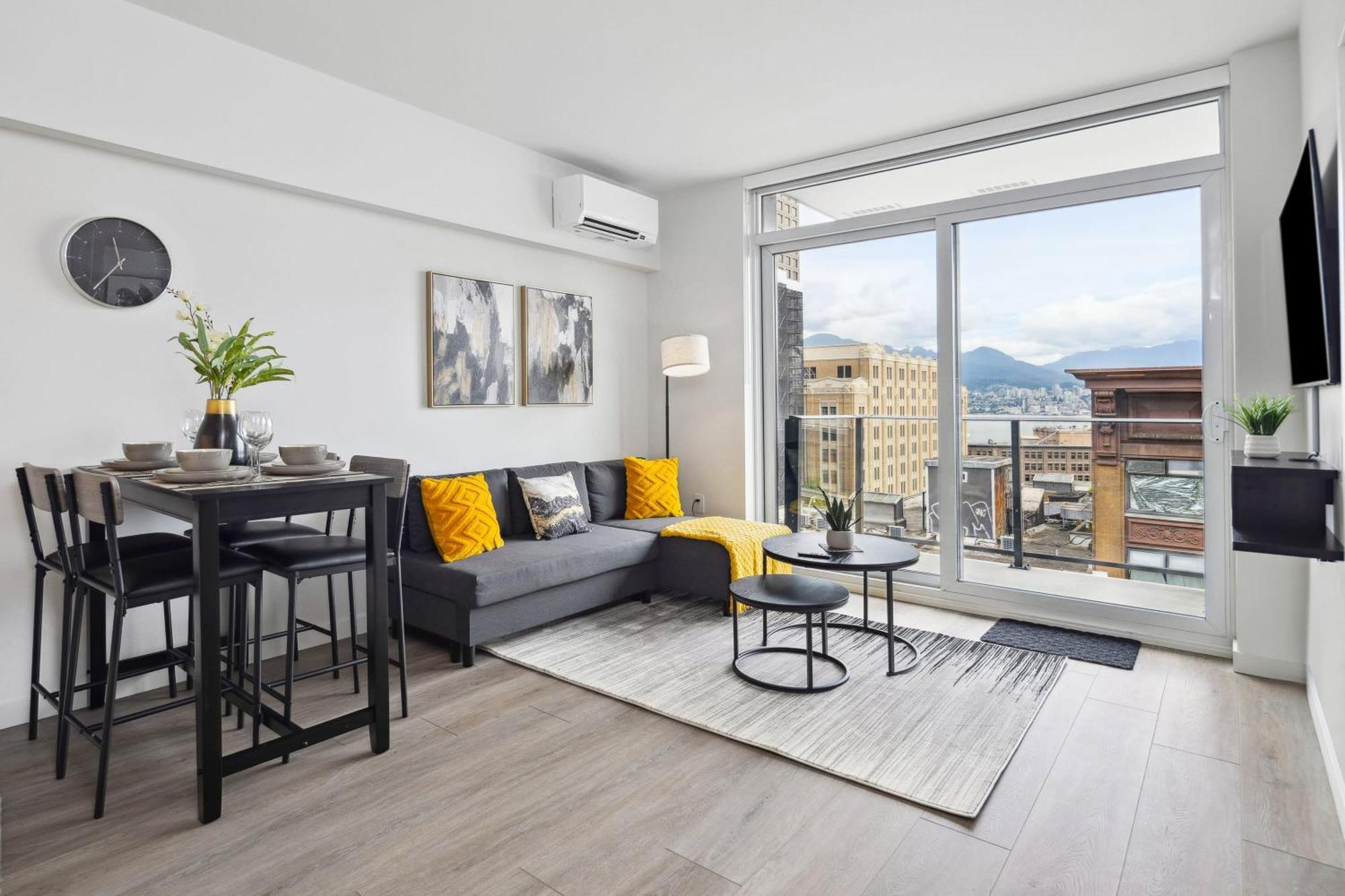 Brand New City Apt In Downtown Vancouver Ngoại thất bức ảnh